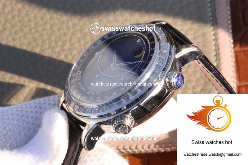Patek Philippe Grand Complications Sky Moon Celestial 6102P-001 TWA Factory Blue Dial 8