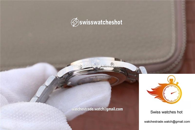 Patek Philippe Complications Annual Calendar 5396G KM Factory Steel Strap White Dial 8