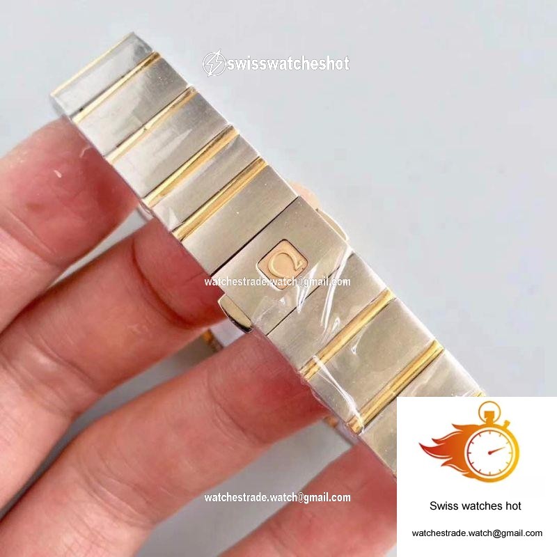 Omega Constellation Ladies 123.25.24.60.55.011 White Mother Of Pearl Dial 8