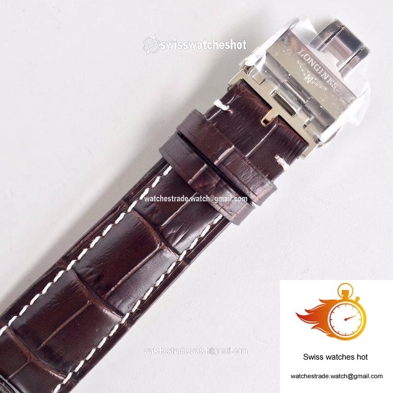 Longines Record L2.820.4.11.2 White Dial 8