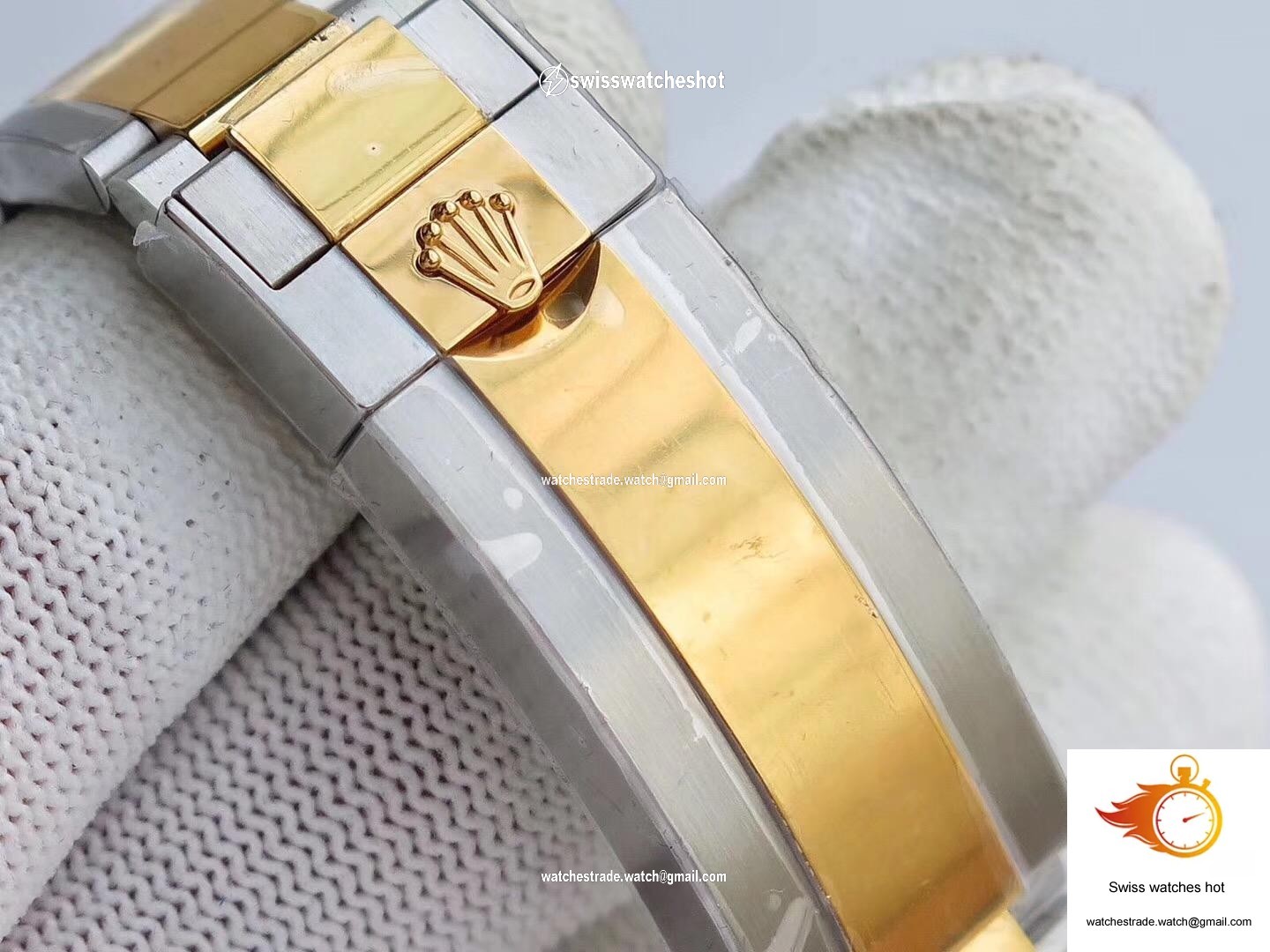 Rolex Submariner Date 116613LB VR Factory Yellow Gold Wrapped Blue Dial 8