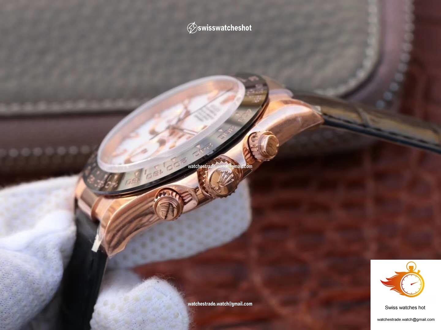 Rolex Daytona Cosmograph 116515LN Noob Factory White Dial 8