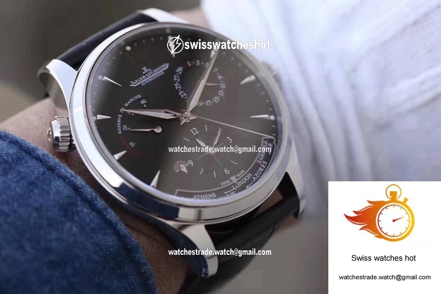 Jaeger-LeCoultre Master Geographic 1428421 TW Factory Black Dial 8