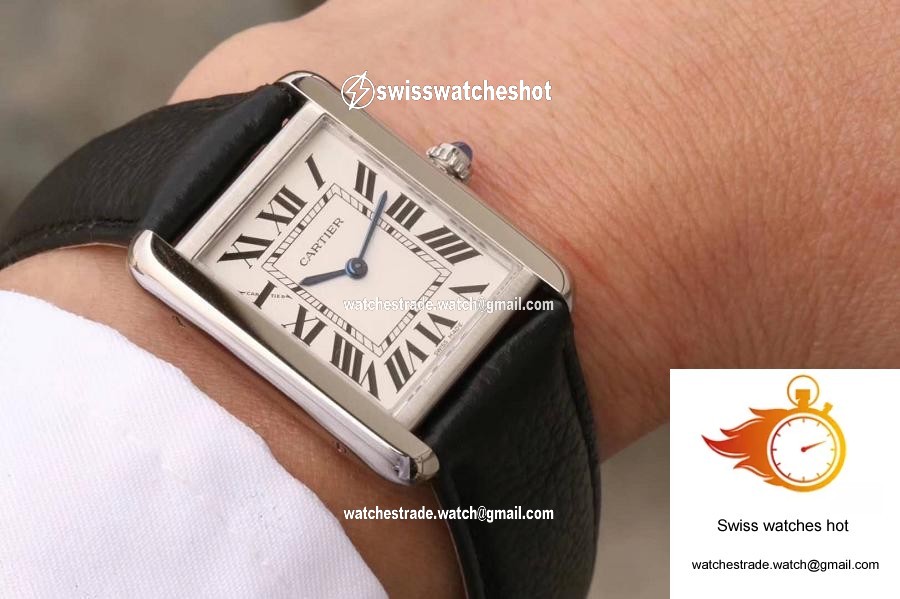 Cartier Tank Solo Ladies 31MM WSTA0030 JF Factory Silver Dial 8