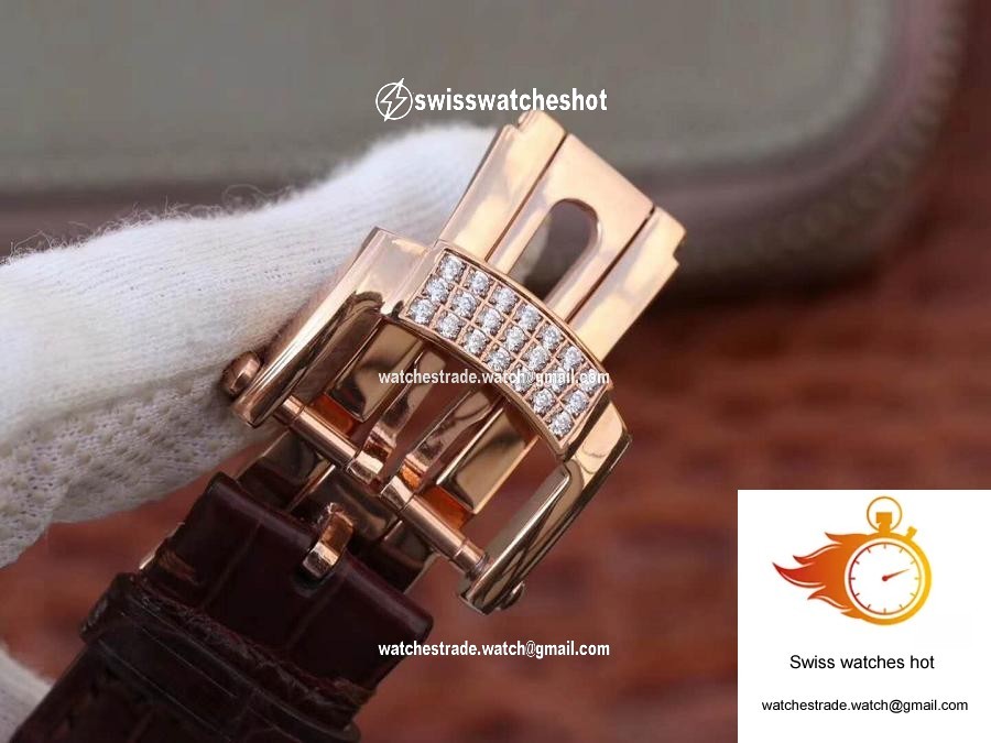 Patek Philippe Nautilus Jumbo 5711 Rose Gold Tourbillon 2018 R8 Factory White Dial 8