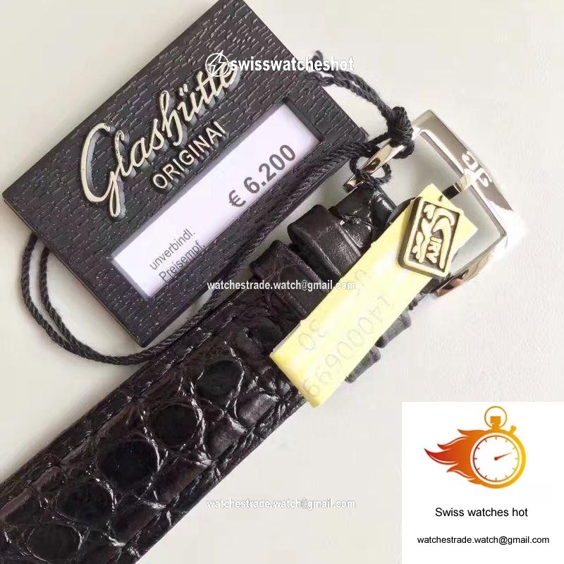 Glashutte Original Senator Excellence V4 1-39-52-01-02-04 FK Factory Diamond Bezel White Dial 8