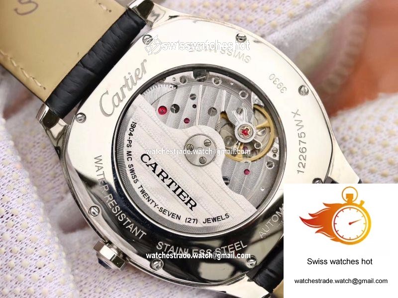 Drive De Cartier WSNM0004 GS Factory White Dial 8