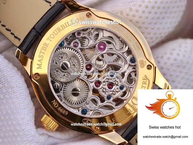 Jaeger-LeCoultre Master Grande Tourbillon 18K Yellow Gold White Dial 8