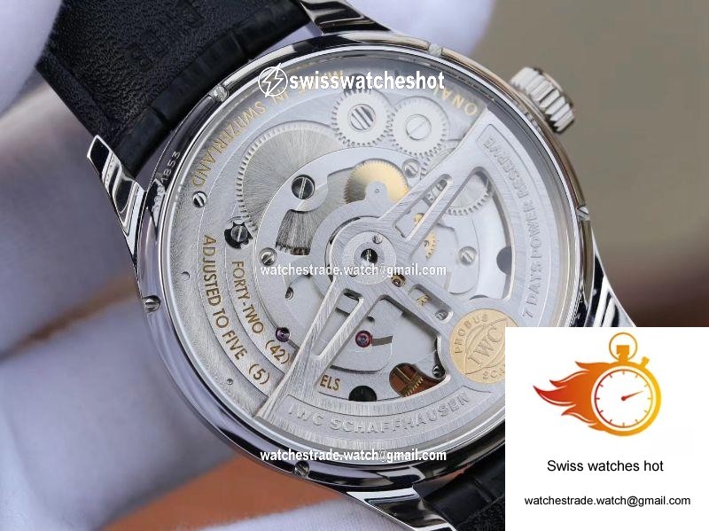 ZF Factory IWC Portuguese Real Tourbillon IW504202 White Dial 8