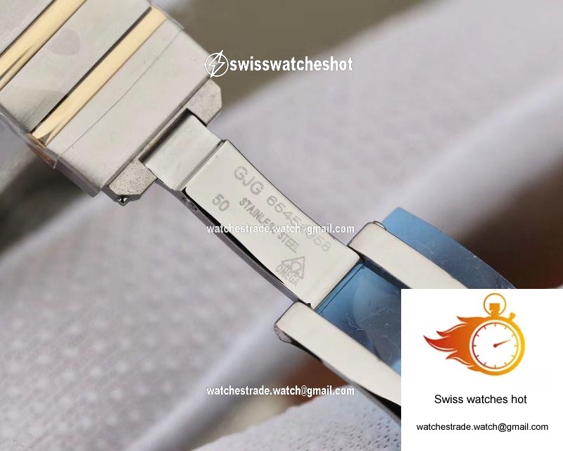Omega Constellation Ladies 27MM TW Factory Yellow Gold Textured Diamond Dial 8