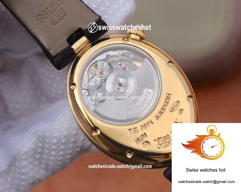 Breguet Reine De Naples 8918BA/58/864.D00D Ladies ZF Factory Yellow Gold Mother Of Pearl Dial 8