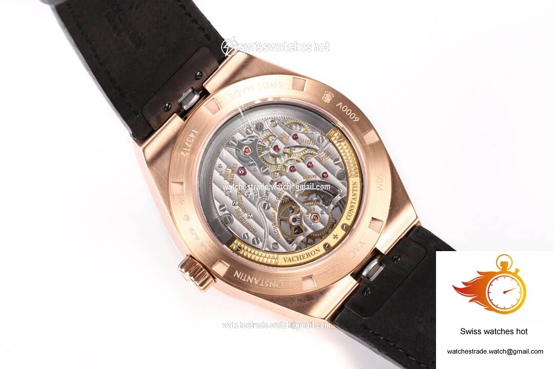 Vacheron Constantin Overseas Tourbillon 6000V/110R-B733 BBR Factory Blue Leather Strap 8
