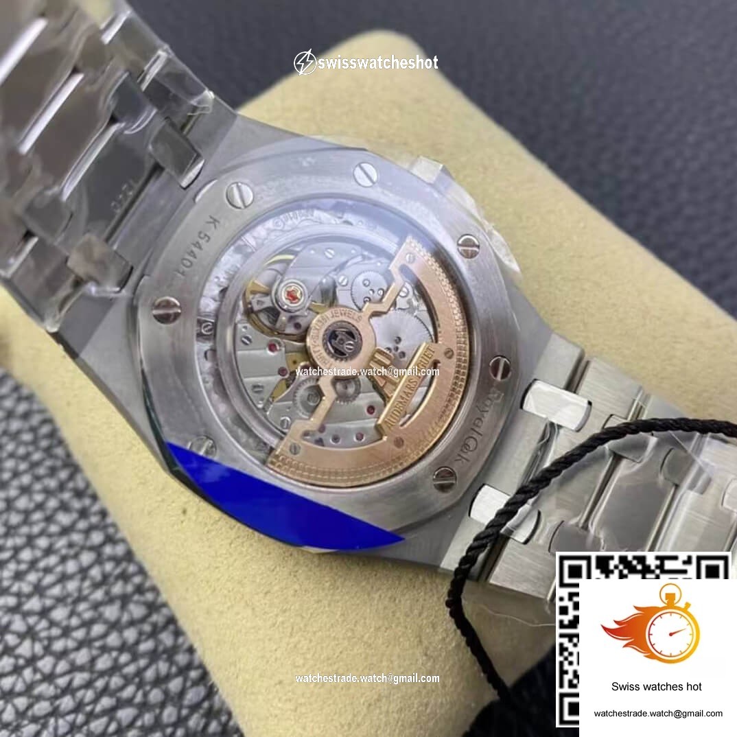 Audemars Piguet Royal Oak 15202IP.OO.1240IP.01 ZF Factory Smoked Blue Dial 8
