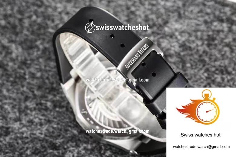 Audemars Piguet Royal Oak Tourbillon R8 Factory V3 Black Strap 8