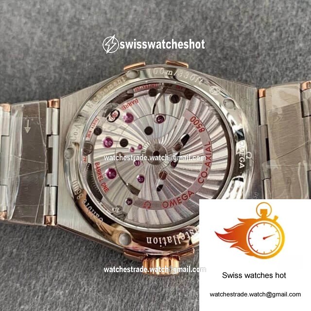 Omega Constellation 123.20.38.21.52.001 VS Factory Diamond-set Dial 8