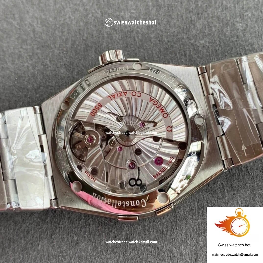 Omega Constellation 123.10.38.21.02.004 VS Factory Stainless Steel 8