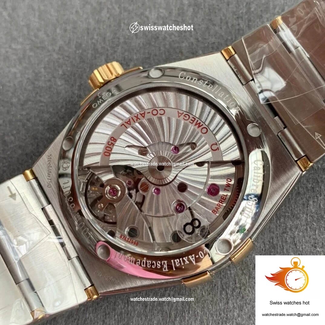 Omega Constellation 123.20.38.21.08.002 VS Factory Champagne Dial 8