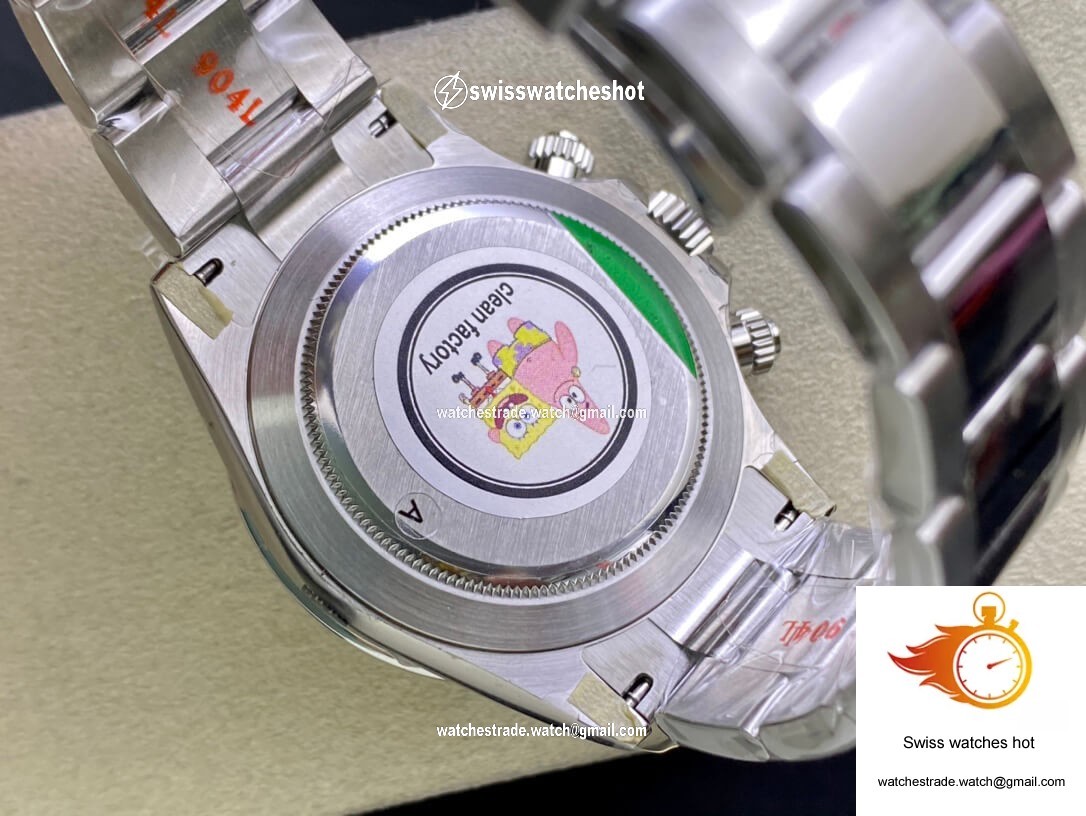 Rolex Cosmograph Daytona 116520 Clean Factory Stainless Steel Bezel 8