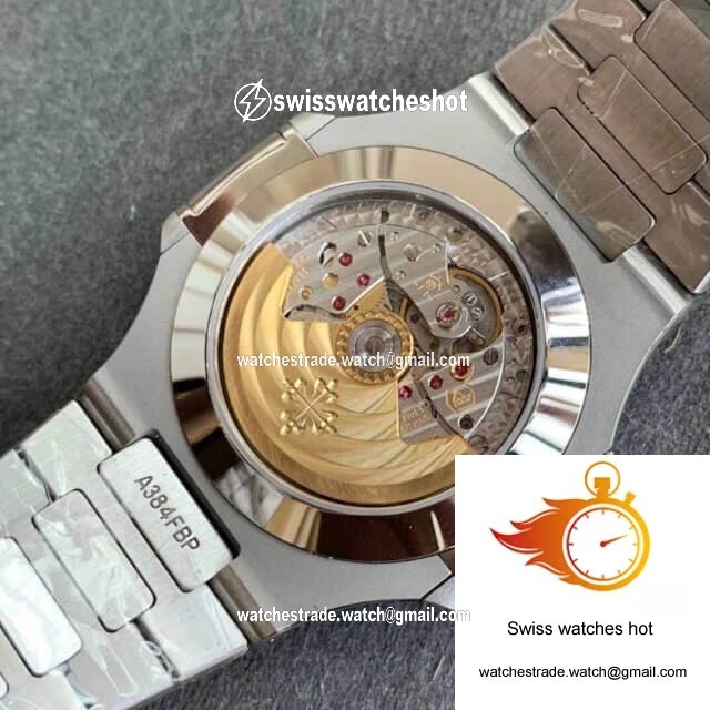 Patek Philippe Nautilus 5726/1A-010 Moonphase GR Factory Stainless Steel Strap 8