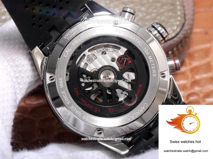 TAG Heuer Carrera CAR201Z.FT6046 XF Factory Black Dial 8