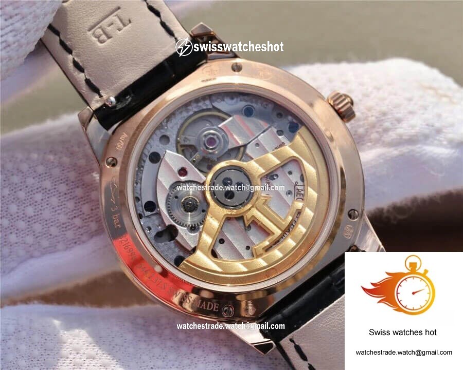 Jaeger LeCoultre Rendez Vous 3442430 ZF Factory Rose Gold Silver Dial 8