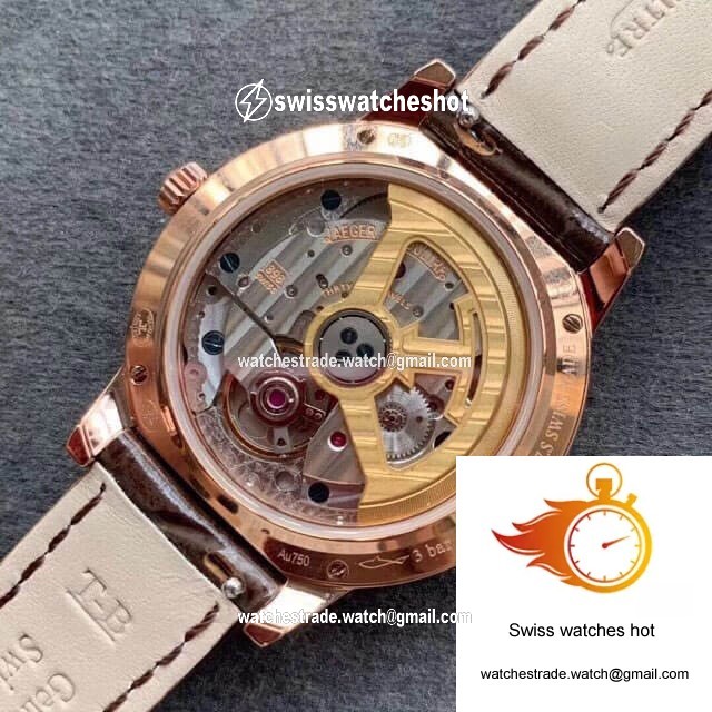 Jaeger LeCoultre Rendez Vous 3442440 ZF Factory Rose Gold Silver Dial 8