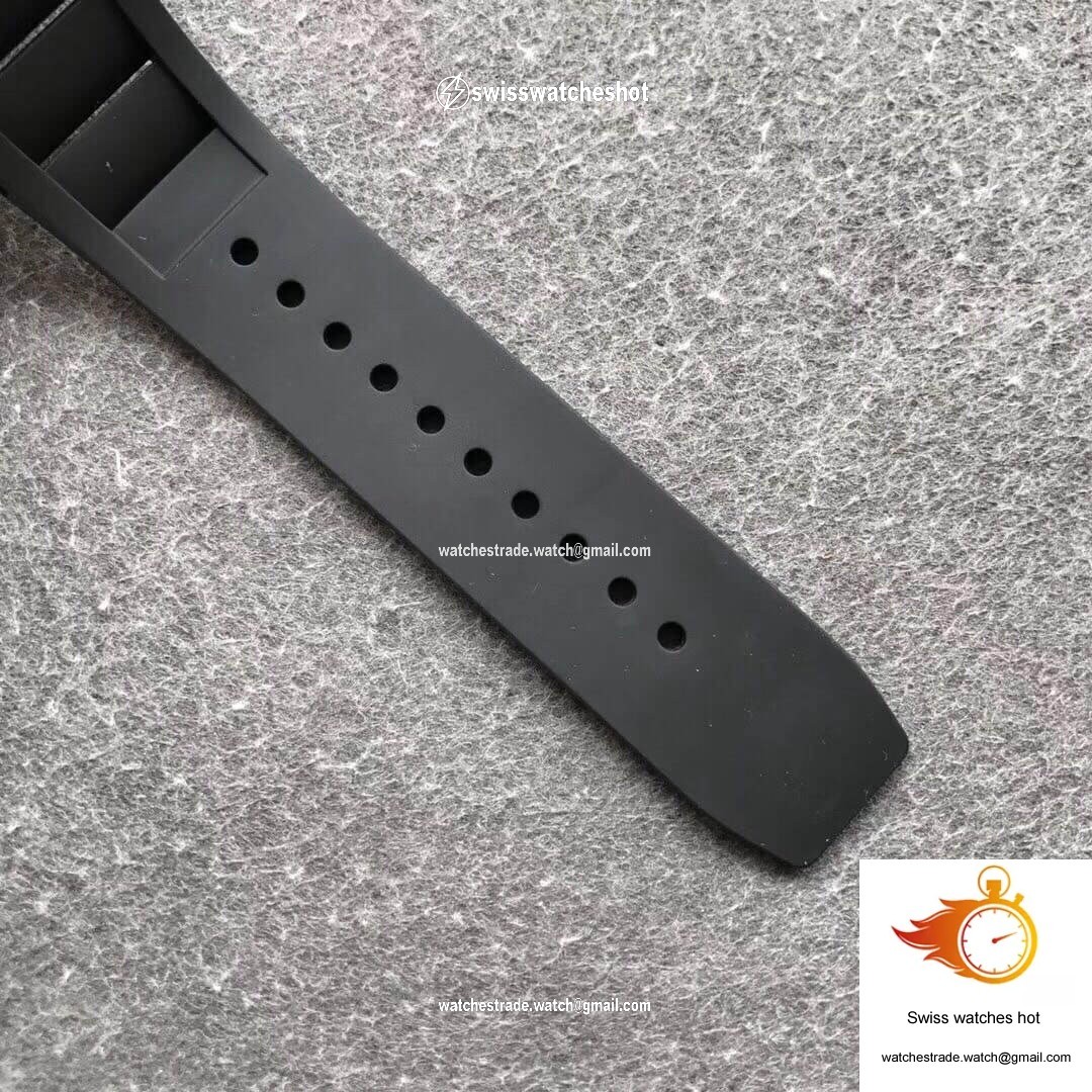 Richard Mille RM35-02 KV Factory V3 Carbon Fiber Black Strap 8
