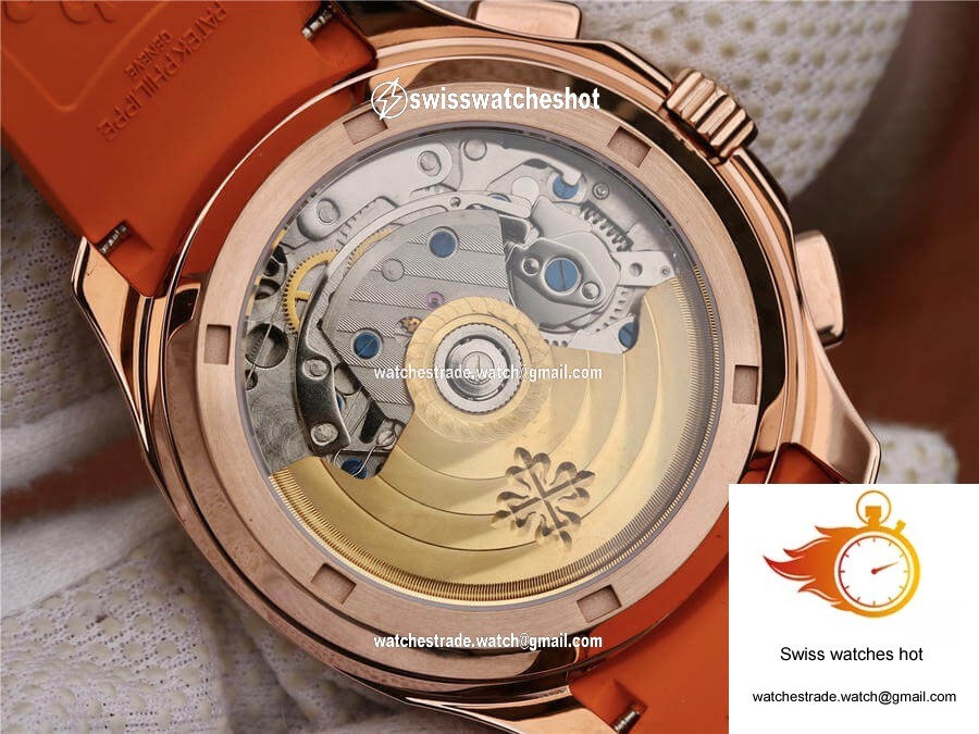 Patek Philippe Aquanaut 5968A-001 Orange Strap 8