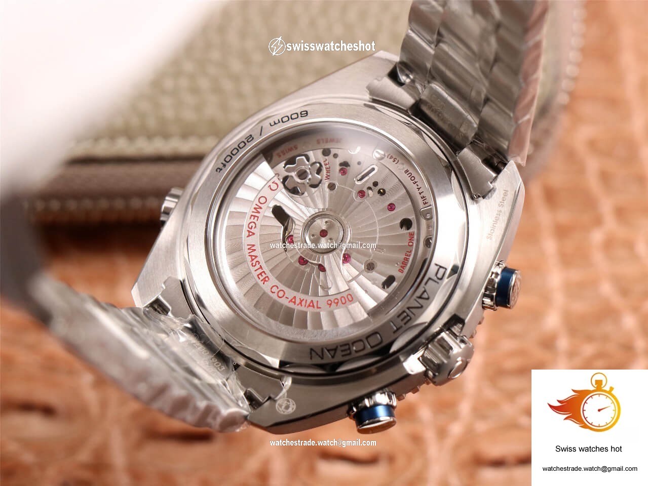 Omega Seamaster Ocean Universe 600M 215.30.46.51.03.001 OM Factory V3 Blue Dial 8
