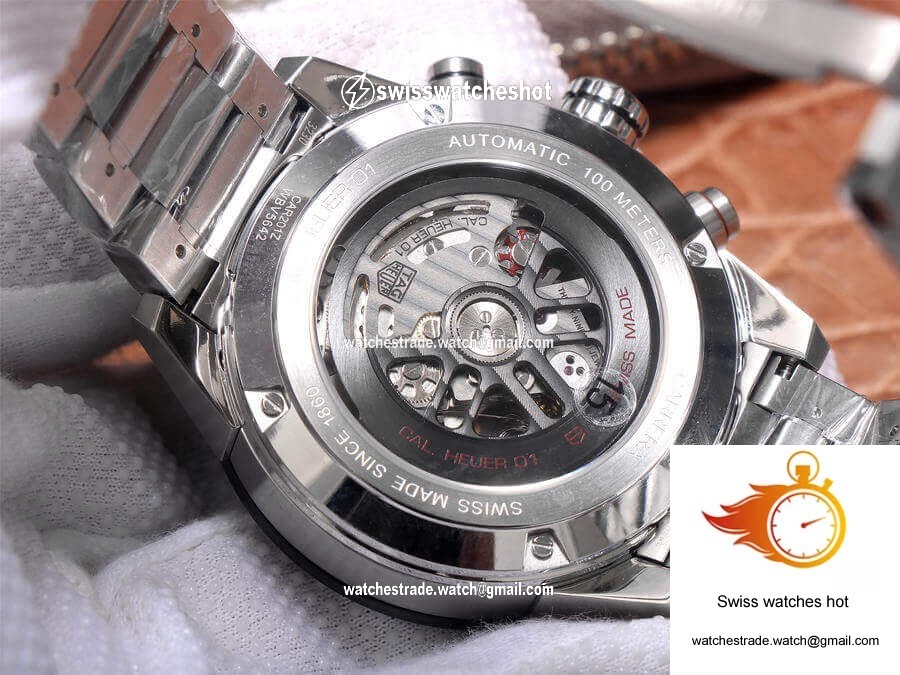 TAG Heuer Carrera CAR201Z.BA0714 XF Factory Black Dial 8