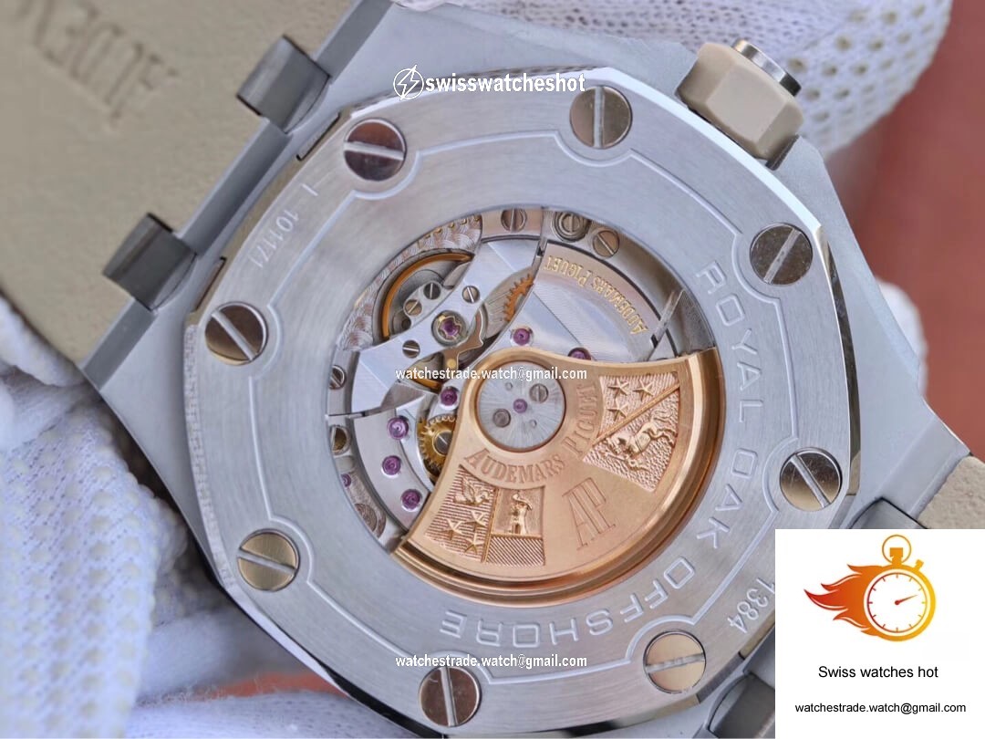 Audemars Piguet Royal Oak Offshore 15710ST.OO.A085CA.01 JF Factory Beige Dial 8