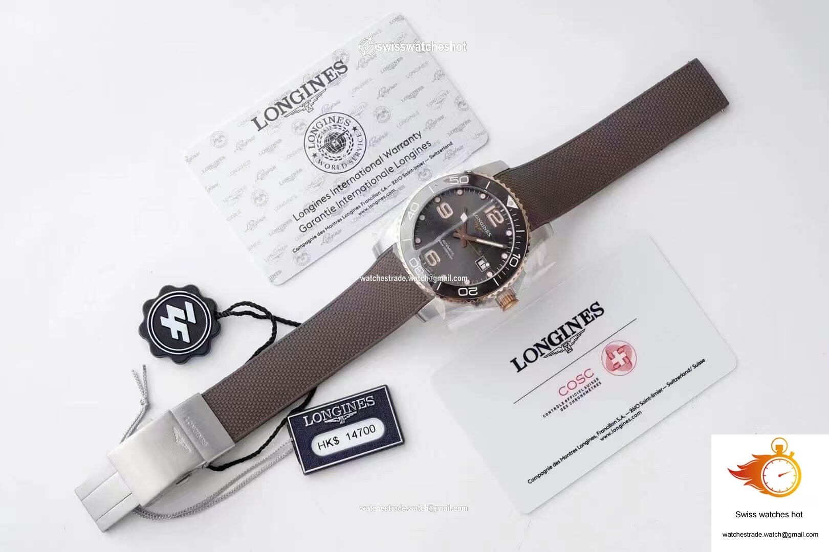 Longines Concas L3.781.3.78.9 ZF Factory Grey Dial 8