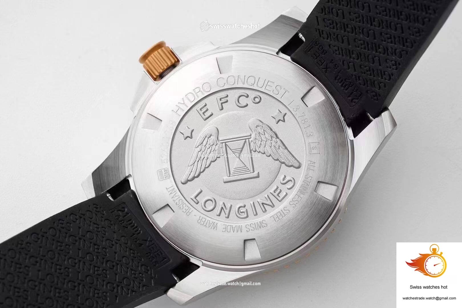 Longines Concas L3.781.3.58.9 ZF Factory Black Dial 8