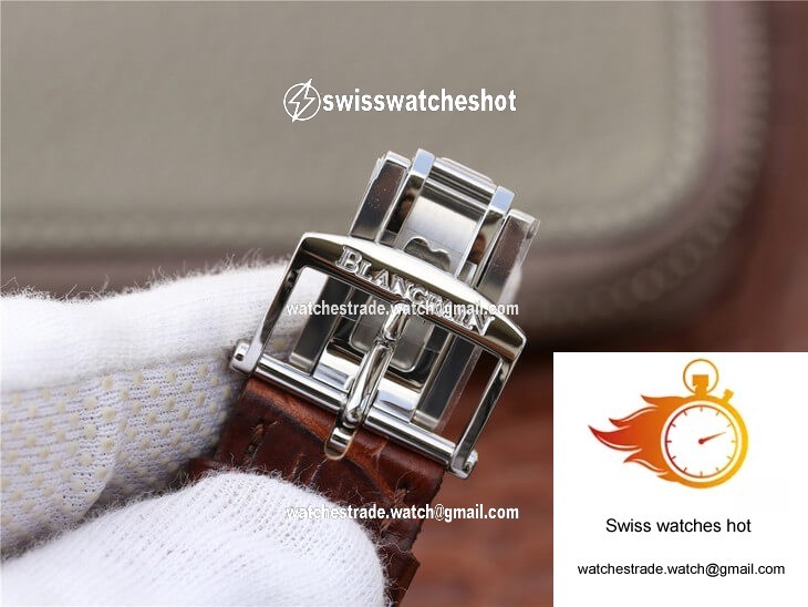 Blancpain Villeret 6654-1113-55B OM Factory V2 Grey Dial 8