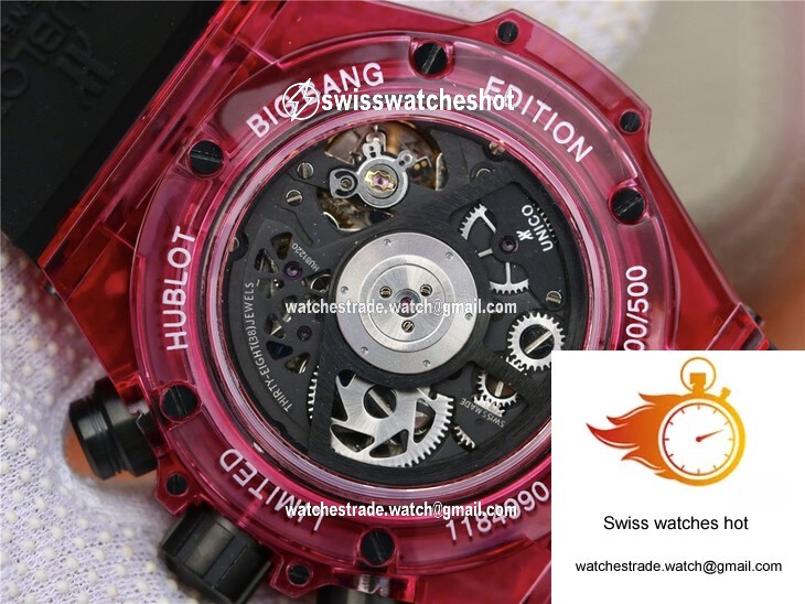 Hublot Big Bang 411.JX.4802.RT Red Case Black Strap 8