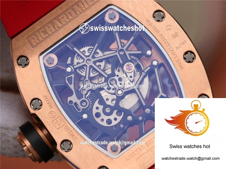 Richard Mille RM035 Americas KV Factory Rose Gold 8