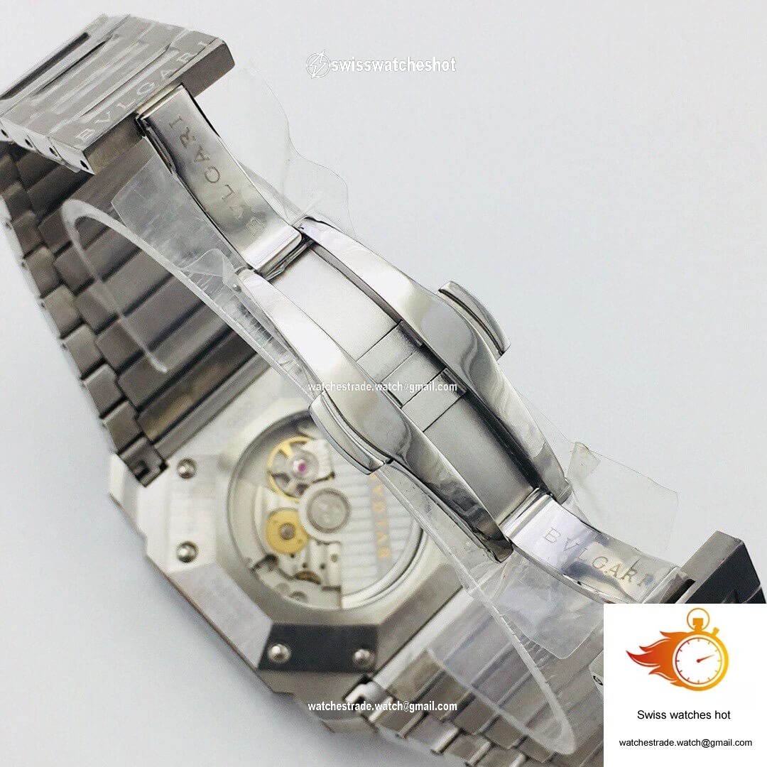 Bvlgari OCTO SOLOTEMPO 101963 BGOP41BGLD BV Factory Green Dial 8