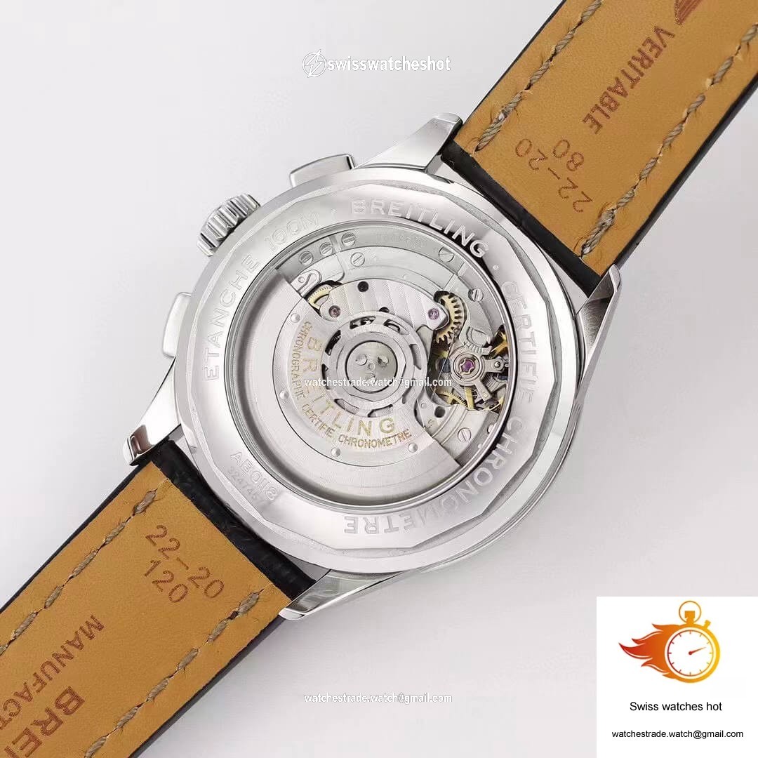 Breitling Premier B01 Chronograph AB0118221B1P1 GF Factory V2 Grey Dial 8