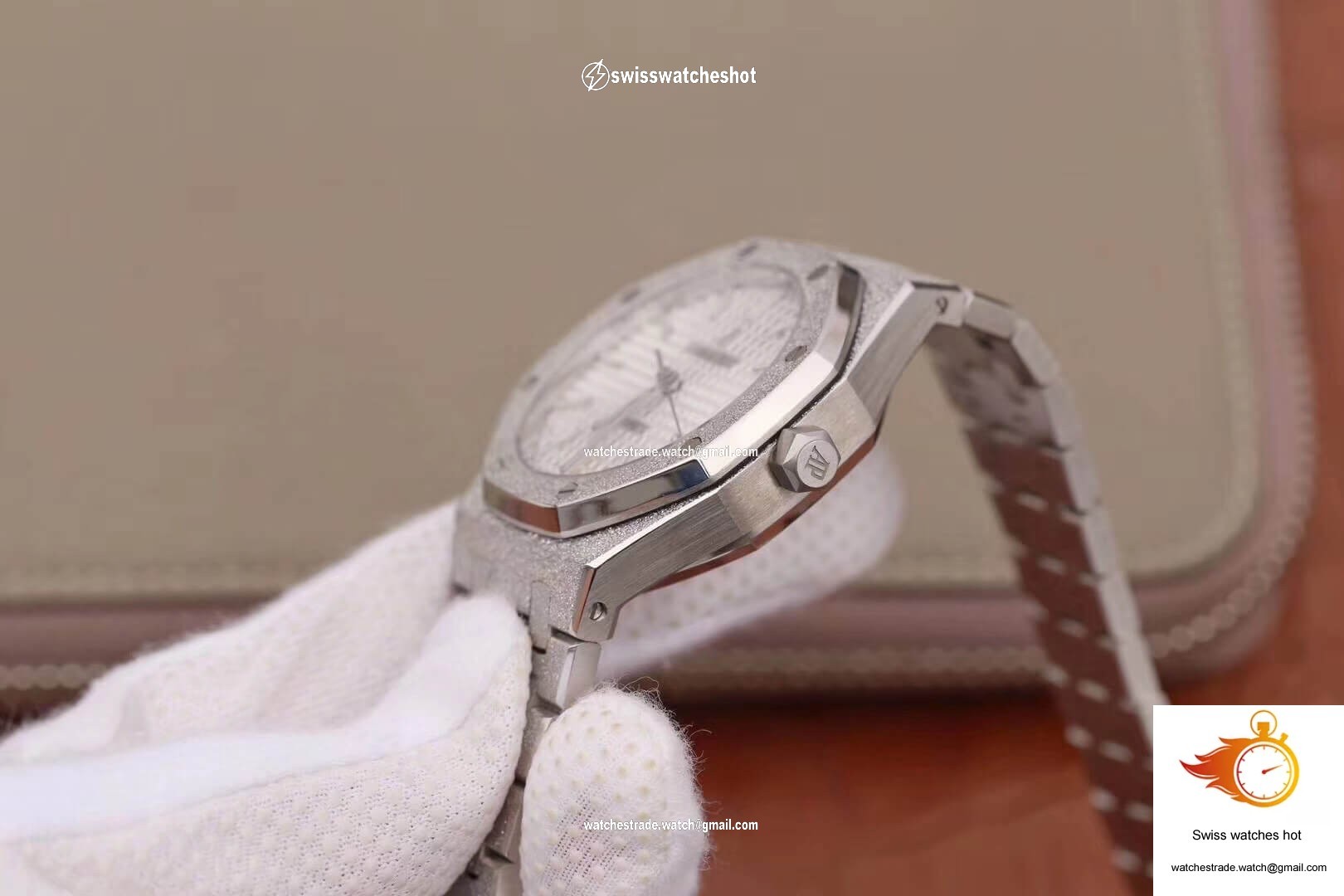 Audemars Piguet Royal Oak 15454BC.GG.1259BC.01 JH Factory Silver Dial 8