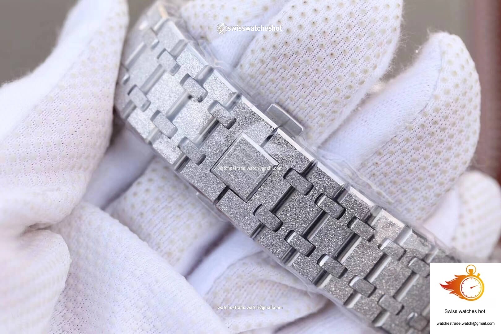 Audemars Piguet Royal Oak 15454BC.GG.1259BC.01 JH Factory Blue Dial 8