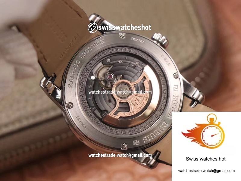 Roger Dubuis Excalibur DBEX0535 PF Factory Blue Dial 8