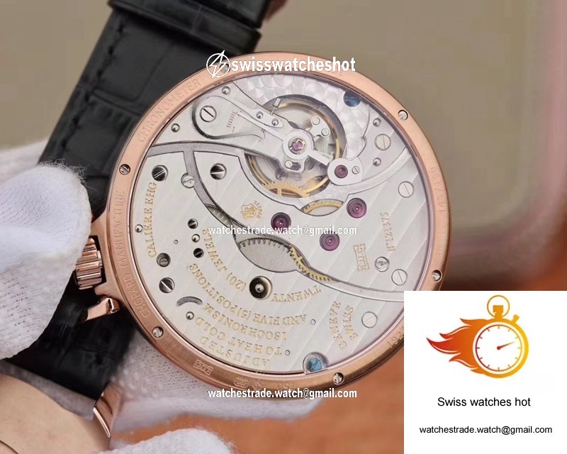 Chopard L.U.C 161923-1001 Louis Ulysse Black Dial 8