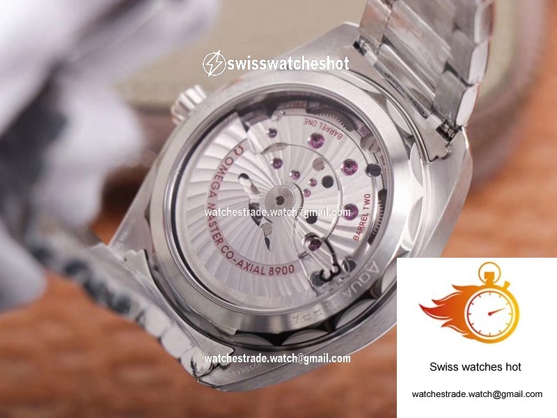 Omega Seamaster 220.10.41.21.03.001 VS Factory Blue Dial 8