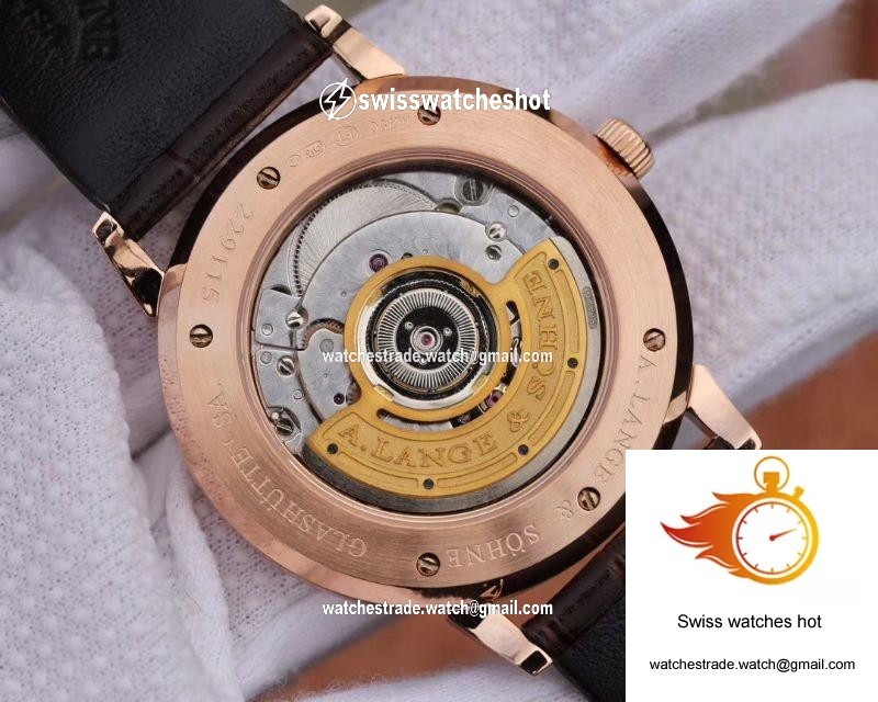 A. Lange & Sohne Saxonia Thin Pink Gold 201.033 SV Factory 8