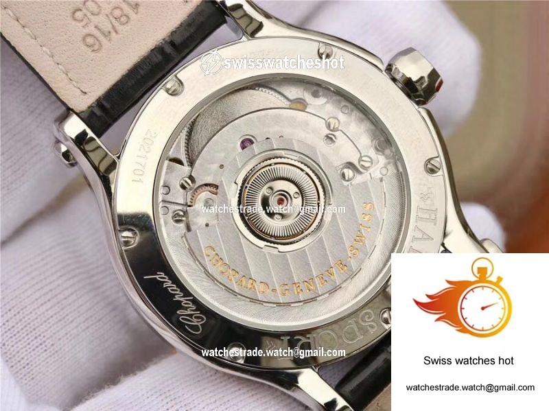 Chopard Happy Sport 36MM Automatic Stainless Steel Diamonds YF Factory 278559-3001 8