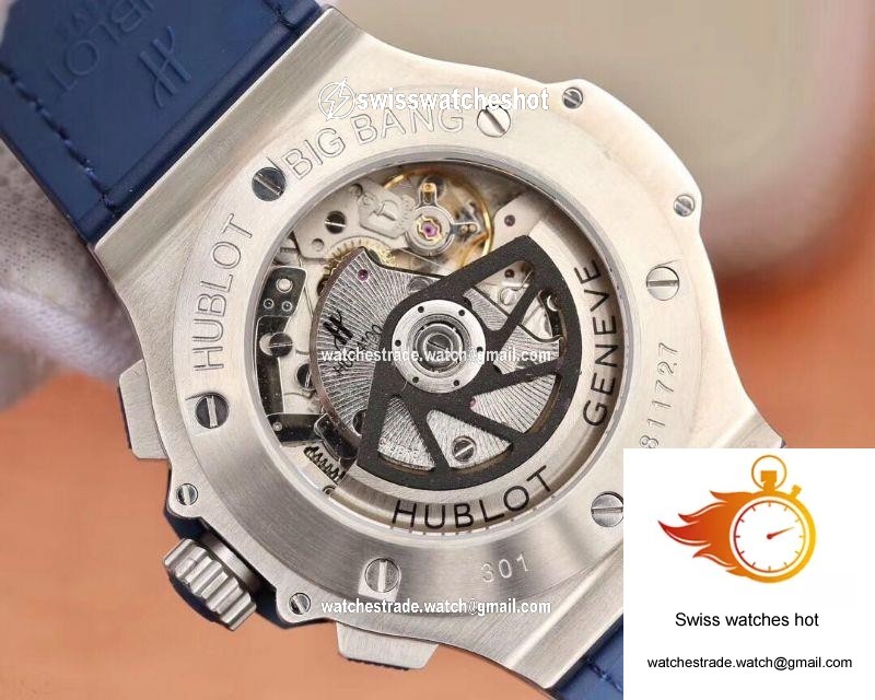 Hublot Big Bang Classic Fusion Chronograph 44mm 301.SX.7170.LR V6 Factory Blue Dial 8