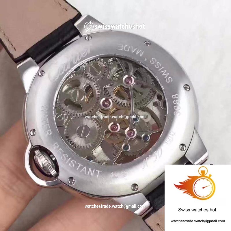 Ballon Bleu De Cartier Tourbillon Silver Dial 8
