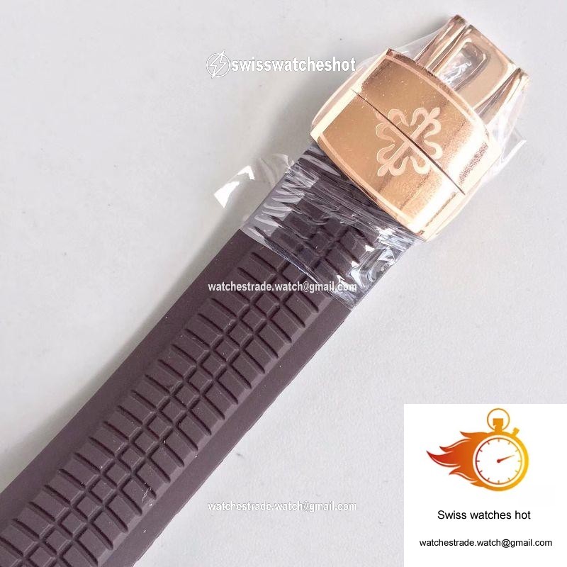 Patek Philippe Aquanaut Jumbo 5167R-001 PF Factory Chocolate Dial 8