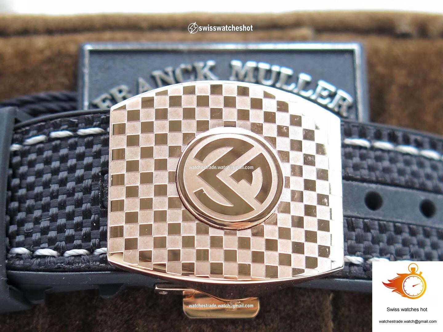 Franck Muller Vanguard V45 Rose Gold Dial 8