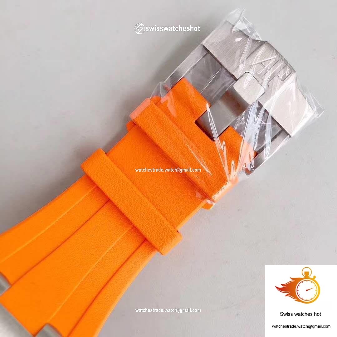 Audemars Piguet Royal Oak Offshore Diver 15710ST.OO.A070CA.01 JF Factory V3 Orange Dial 8
